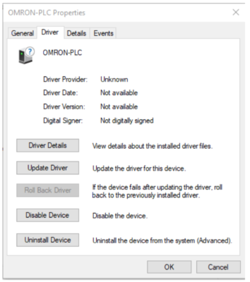 G9SP Güvenlik PLC Programlama Kablosu Sürücüsü Yükleme
