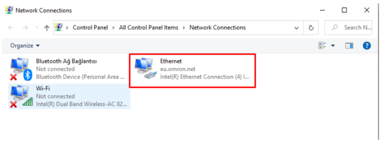 V680S RFID PC Bağlantısı V680S RFID PC Bağlantısı
