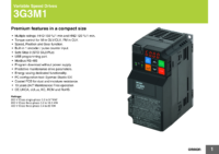 3G3M1 Sandart Datasheet 3G3M1 Sandart Datasheet